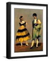 Spanish Dancers, 1879-Edouard Manet-Framed Giclee Print