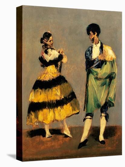 Spanish Dancers, 1879-Edouard Manet-Stretched Canvas