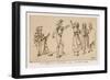 Spanish Dancers at the End of the 18th Century-Raphael Jacquemin-Framed Giclee Print