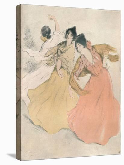 Spanish Dancers, C1875-1903, (1903)-Allan Osterlind-Stretched Canvas