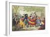 Spanish Dancers, Mid 19th Century-null-Framed Giclee Print