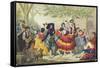 Spanish Dancers, Mid 19th Century-null-Framed Stretched Canvas