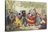 Spanish Dancers, Mid 19th Century-null-Stretched Canvas