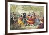 Spanish Dancers, Mid 19th Century-null-Framed Giclee Print