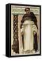 Spanish Dominican Friar, 14th Century-null-Framed Stretched Canvas