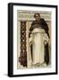 Spanish Dominican Friar, 14th Century-null-Framed Giclee Print