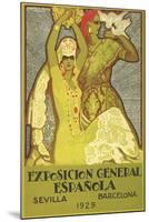 Spanish Fair Flamenco Dancer-null-Mounted Art Print