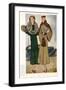 Spanish Fashion Coats, Magazine Plate, Spain, 1935-null-Framed Giclee Print