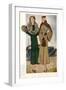 Spanish Fashion Coats, Magazine Plate, Spain, 1935-null-Framed Giclee Print