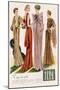 Spanish Fashion Evening Dresses, Spain, 1935-null-Mounted Giclee Print