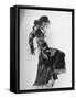 Spanish Flamenco Dancer Carmen Amaya Performing-Gjon Mili-Framed Stretched Canvas