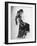 Spanish Flamenco Dancer Carmen Amaya Performing-Gjon Mili-Framed Premium Photographic Print