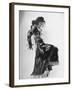 Spanish Flamenco Dancer Carmen Amaya Performing-Gjon Mili-Framed Premium Photographic Print