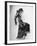 Spanish Flamenco Dancer Carmen Amaya Performing-Gjon Mili-Framed Premium Photographic Print