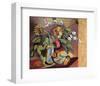 Spanish Floral-Warren Cullar-Framed Art Print