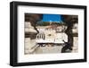 Spanish Fortress Above St. Stephens Square Cafes-Matthew Williams-Ellis-Framed Photographic Print