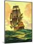 "Spanish Galleon,"March 30, 1935-Anton Otto Fischer-Mounted Giclee Print