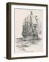 Spanish Galleon of the Type That Sailed with the Armada in 1588-W. Edward Wigfull-Framed Photographic Print