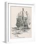 Spanish Galleon of the Type That Sailed with the Armada in 1588-W. Edward Wigfull-Framed Photographic Print