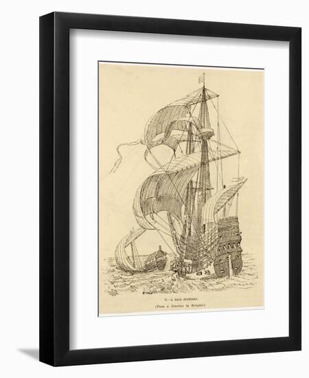 Spanish Galleon-null-Framed Photographic Print