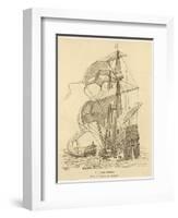 Spanish Galleon-null-Framed Photographic Print