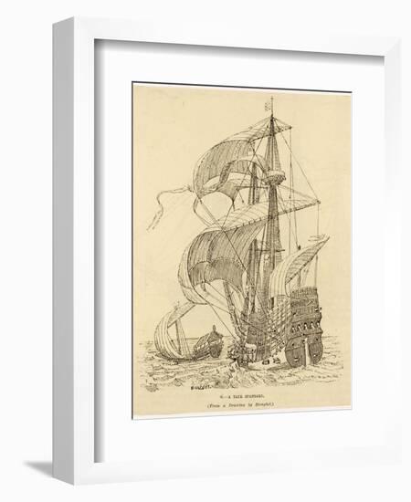 Spanish Galleon-null-Framed Photographic Print