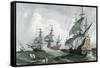 Spanish Galleons and Vessels (17th C)-null-Framed Stretched Canvas