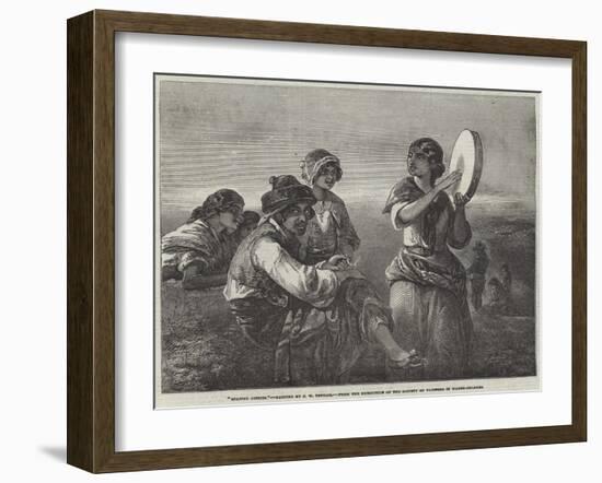 Spanish Gipsies-Francis William Topham-Framed Giclee Print