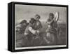 Spanish Gipsies-Francis William Topham-Framed Stretched Canvas