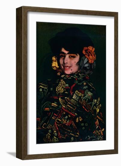 'Spanish Girl', 1907, (1932)-Ignacio Zuloaga-Framed Giclee Print