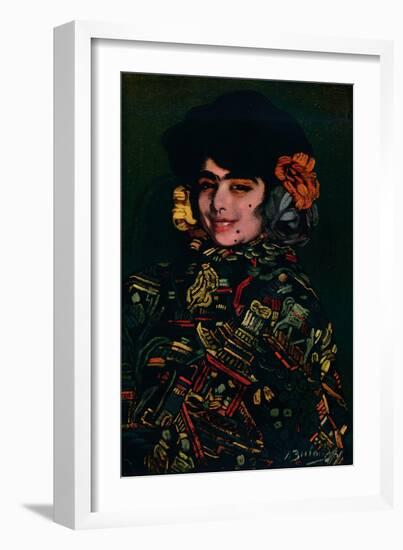 'Spanish Girl', 1907, (1932)-Ignacio Zuloaga-Framed Giclee Print