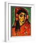 Spanish Girl with a Red Scarf; Spanierin Mit Rotem Schal, C.1912-Alexej Von Jawlensky-Framed Giclee Print