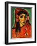 Spanish Girl with a Red Scarf-Alexej Von Jawlensky-Framed Giclee Print