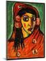 Spanish Girl with a Red Scarf-Alexej Von Jawlensky-Mounted Giclee Print