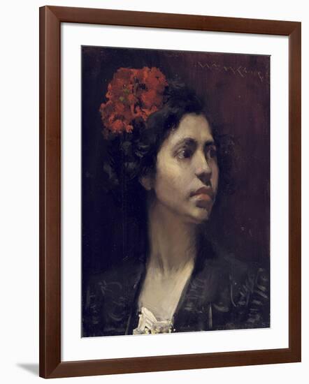 Spanish Girl-William Merritt Chase-Framed Giclee Print