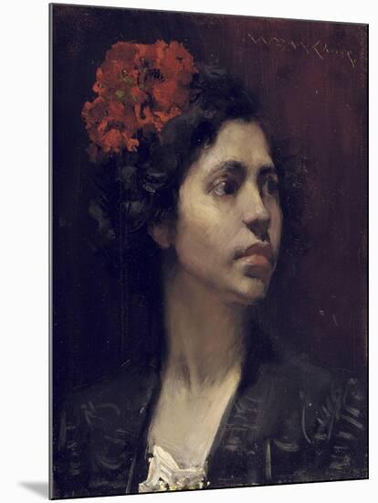 Spanish Girl-William Merritt Chase-Mounted Giclee Print