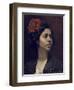 Spanish Girl-William Merritt Chase-Framed Premium Giclee Print