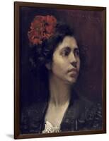 Spanish Girl-William Merritt Chase-Framed Giclee Print