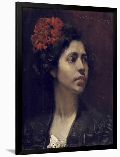 Spanish Girl-William Merritt Chase-Framed Giclee Print