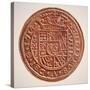 Spanish Gold Doubloon, Looted by Pirates, 1714-null-Stretched Canvas