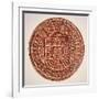 Spanish Gold Doubloon, Looted by Pirates, 1714-null-Framed Giclee Print
