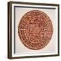 Spanish Gold Doubloon, Looted by Pirates, 1714-null-Framed Giclee Print