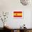 Spanish Grunge Flag. A Flag Of Spain With A Texture-TINTIN75-Framed Art Print displayed on a wall