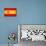 Spanish Grunge Flag. A Flag Of Spain With A Texture-TINTIN75-Mounted Art Print displayed on a wall