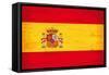 Spanish Grunge Flag. A Flag Of Spain With A Texture-TINTIN75-Framed Stretched Canvas