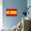 Spanish Grunge Flag. A Flag Of Spain With A Texture-TINTIN75-Stretched Canvas displayed on a wall