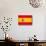 Spanish Grunge Flag. A Flag Of Spain With A Texture-TINTIN75-Stretched Canvas displayed on a wall