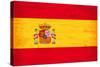 Spanish Grunge Flag. A Flag Of Spain With A Texture-TINTIN75-Stretched Canvas