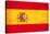 Spanish Grunge Flag. A Flag Of Spain With A Texture-TINTIN75-Stretched Canvas