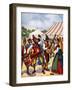 Spanish Gypsies-Norman H Hardy-Framed Giclee Print